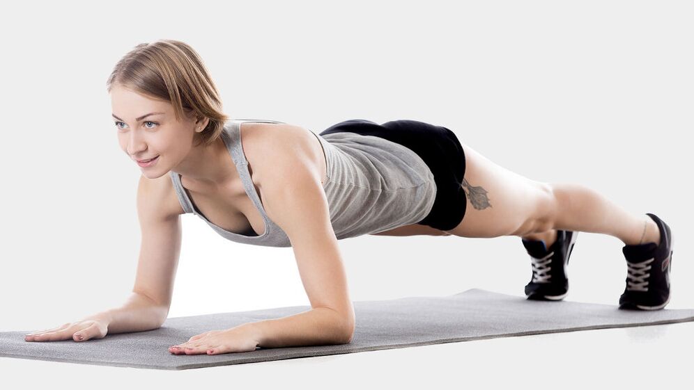 plank for weight loss sides and abdomen