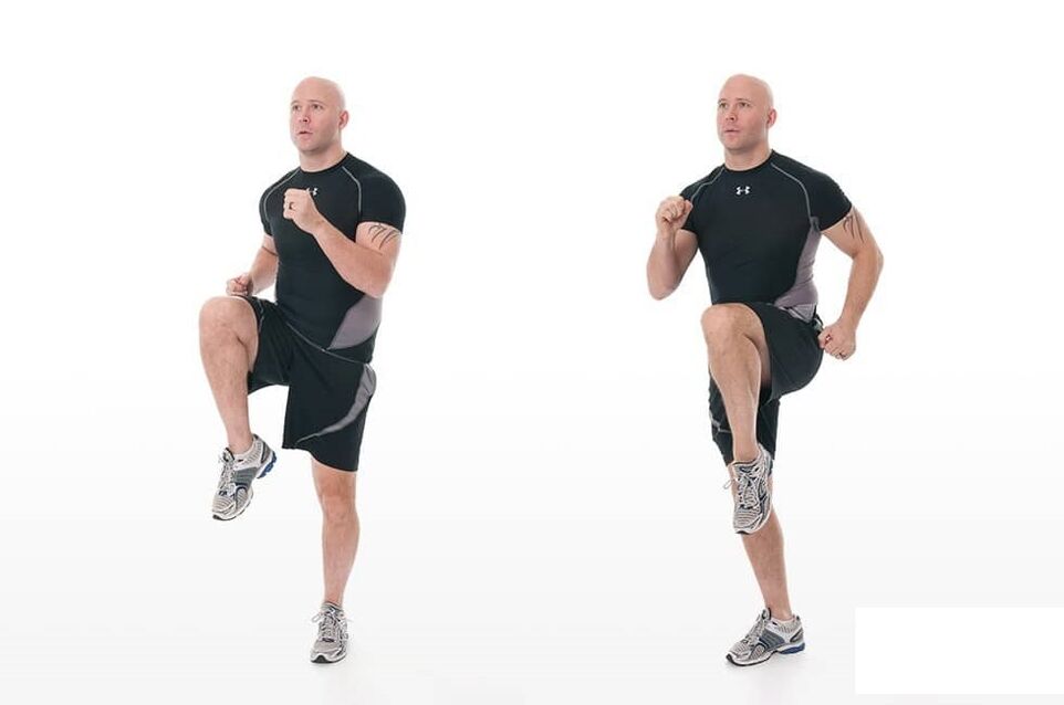 Running in place