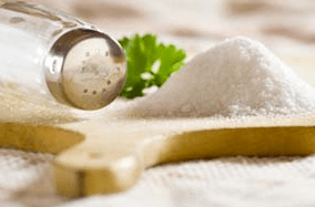Reduction in the amount of salt consumption
