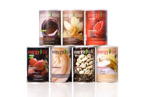 Preparation of energy diet products