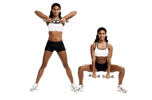 dumbbell exercises to lose weight on the belly and sides